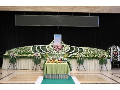 上海殡仪鲜花布置