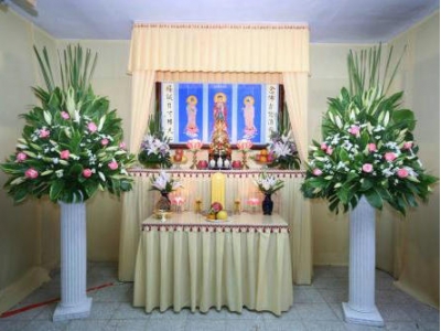 长沙殡仪服务灵堂布置案例