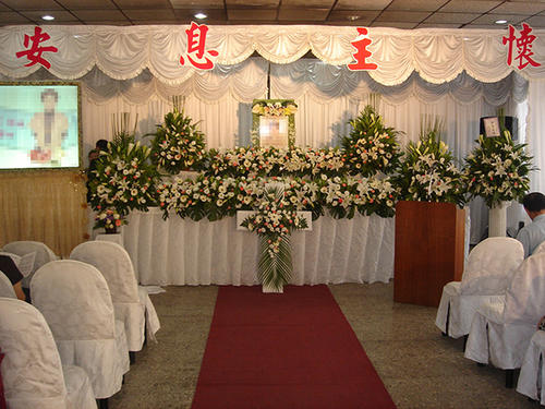 殡仪现场图片(图1)