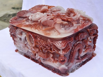 长沙玉质骨灰坛